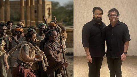 ഹരീഷ് പേരടിയും മോഹന്ലാലും വാലിബനില്, മോഹന്ലാലും ഹരീഷ് പേരടിയും