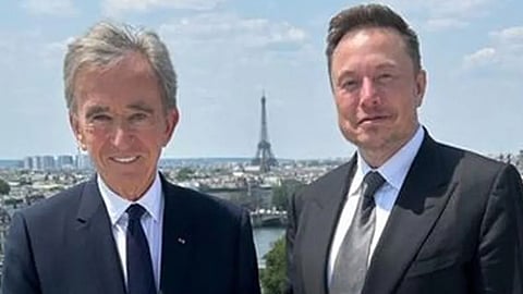 ബെര്ണാഡ് അര്ണോള്ട്, ഇലോണ് മസ്ക്