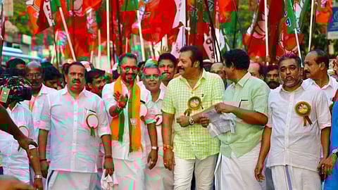 കെ സുരേന്ദ്രന്റെ പദയാത്ര