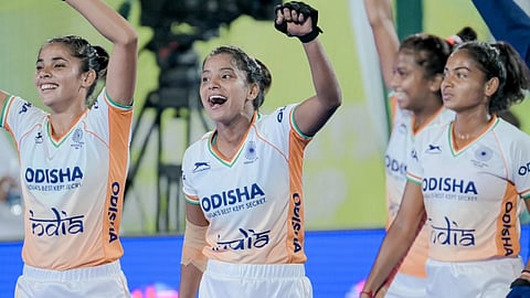 ഇന്ത്യന് താരങ്ങളുടെ വിജയാഹ്ലാദം