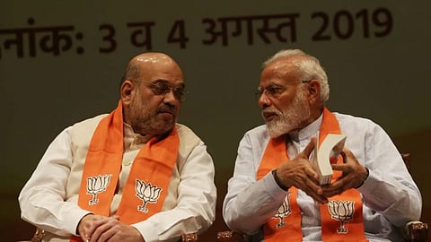 അമിത് ഷായ്ക്കൊപ്പം നരേന്ദ്ര മോദി/ ഫയല്