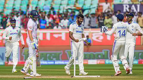 ബുംറയുടെ വിക്കറ്റാഘോഷം