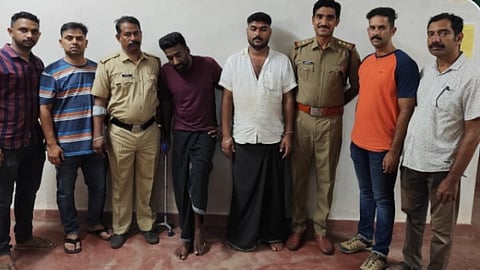 പിടിയിലായ പ്രതികള്