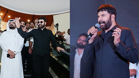 കറുപ്പില് തിളങ്ങി മമ്മൂട്ടി, ഭ്രമയുഗം ട്രെയിലര് ലോഞ്ചിന്റെ ചിത്രങ്ങള് വൈറല്