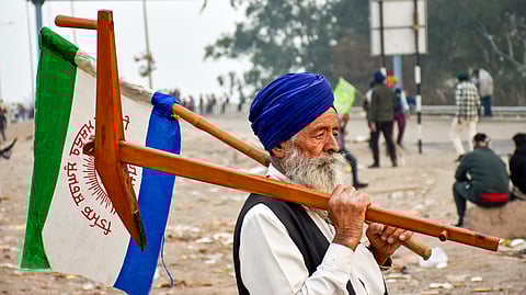 കർഷക സമരത്തിൽ നിന്ന്