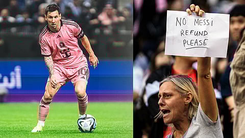 മെസി, പണം തിരികെ ആവശ്യപ്പെട്ട് ആരാധകർ