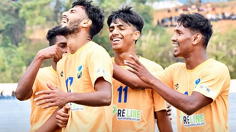 അരുണാചലിനെ പരാജയപ്പെടുത്തിയ കേരള താരങ്ങളുടെ സന്തോഷ പ്രകടനം