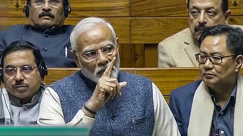 17 ാം ലോക്സഭയുടെ അവസാന സമ്മേളനത്തില് പ്രധാനമന്ത്രി നരേന്ദ്ര മോദി സംസാരിക്കുന്നു