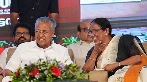 Pinarayi Vijayan, K K Shailaja