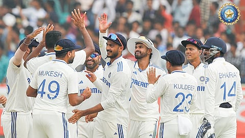 ഇംഗ്ലണ്ടിനെതിരെ രണ്ടാം ടെസ്റ്റ് വിജയിച്ച ഇന്ത്യന് ടീം