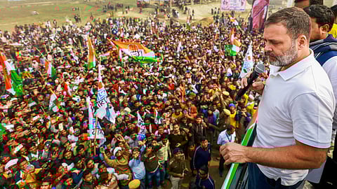 രാഹുൽ ഗാന്ധി ഭാരത് ജോഡോ ന്യായ് യാത്രയിൽ