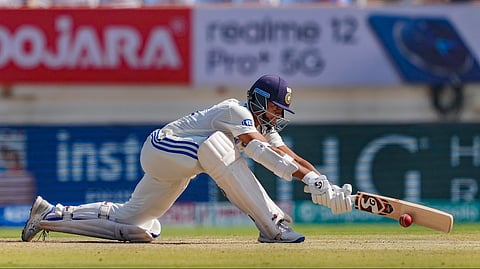 യശസ്വി ജയ്സ്വാളിന്റെ ബാറ്റിങ്