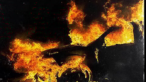 മോട്ടോർ വാഹനവകുപ്പ് ഫെയ്സ്ബുക്കിൽ പങ്കുവെച്ച ചിത്രം