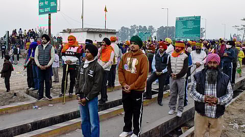 ഡൽഹിയിലെ കർഷക പ്രക്ഷോഭത്തിൽ നിന്ന്