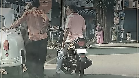 മോട്ടോര് വാഹനവകുപ്പ് പങ്കുവെച്ച ചിത്രം