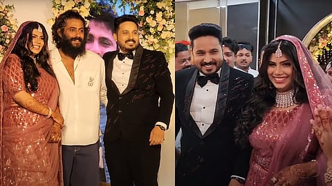 നഹാസിന്റെ വിവാഹത്തില് നിന്ന്