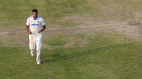 വിക്കറ്റ് നേട്ടമാഘോഷിക്കുന്ന അശ്വിന്