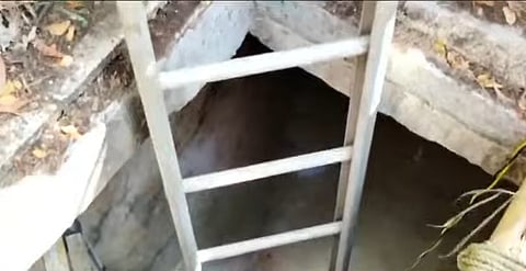 മൃതദേഹം കണ്ടെത്തിയ വാട്ടർ ടാങ്ക്