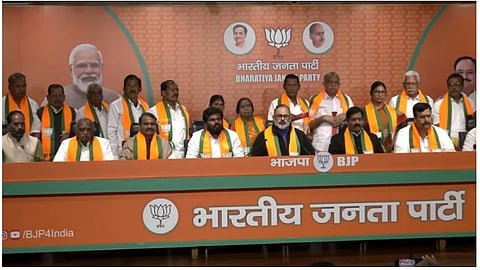 തമിഴ്നാട്ടിലെ നേതാക്കൾ ബിജെപിയിൽ ചേരുന്നു