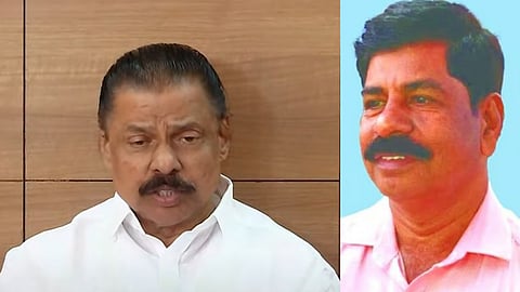 എം വി ഗോവിന്ദൻ, പി വി സത്യനാഥൻ