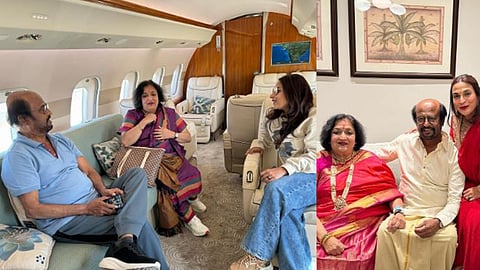 ആനന്ദ്-രാധിക പ്രീവെഡ്ഡിങ് ആഘോഷത്തില് പങ്കെടുക്കാന് രജനീകാന്തും കുടുംബവും