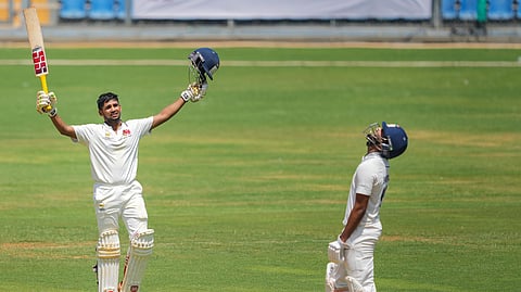 സെഞ്ച്വറി നേടിയ മുഷീര് ഖാന്