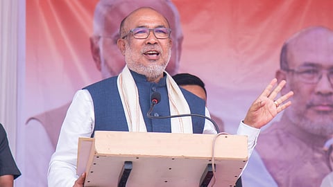 മണിപ്പൂർ മുഖ്യമന്ത്രി ബീരേൺ സിങ്