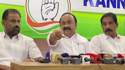 വിഡി സതീശന്റെ വാർത്താസമ്മേളനം