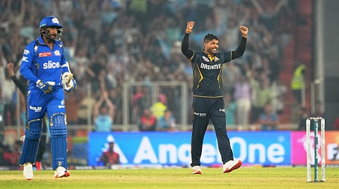 ജയം ആഘോഷിക്കുന്ന ഉമേഷ് യാദവ്