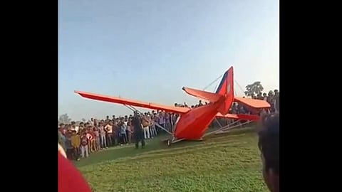 കരസേനയുടെ പരിശീലന ഹെലികോപ്റ്റർ തകർന്നുവീണപ്പോൾ