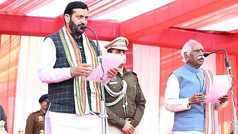 ഹരിയാന മുഖ്യമന്ത്രിയായി സ്ഥാനമേറ്റെടുത്ത നായബ് സിങ് സൈനി വിശ്വാസ വോട്ട് നേടി