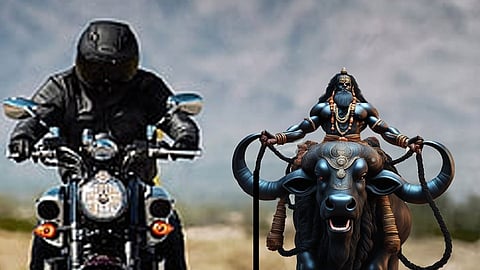 മോട്ടോര് വാഹനവകുപ്പ് ഫെയ്സ്ബുക്കില് പങ്കുവെച്ച ചിത്രം