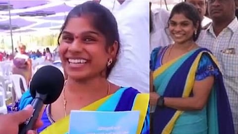 ഗീതാഞ്ജലിയുടെ വൈറല് വിഡിയോയില്നിന്ന്