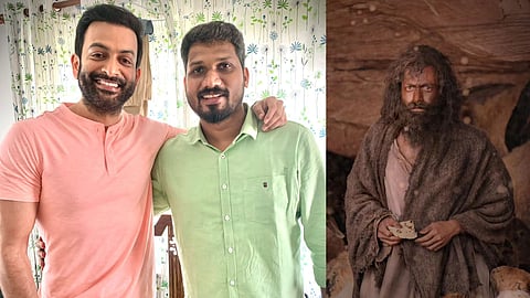 പൃഥ്വിരാജും ലിസ്റ്റിന് സ്റ്റീഫനും, ആടുജീവിതത്തില് പൃഥ്വിരാജ്