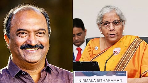 കെഎന് ബാലഗോപാല് - നിര്മല സീതാരാമന്