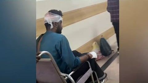 പരിക്കേറ്റ സുജിത്ത് ആശുപത്രിയിൽ