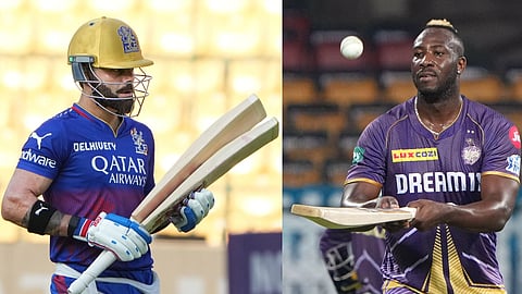 വിരാട് കോഹ്ലി, ആന്ദ്ര റസ്സല്