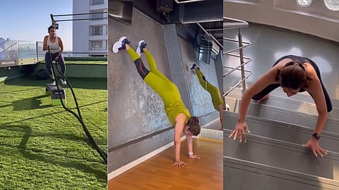 വര്ക്കൗട്ട് വിഡിയോയുമായി ജ്യോതിക