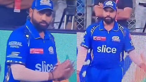 ആരാധകരോടു കൂവല് നിര്ത്താന് ആവശ്യപ്പെടുന്ന രോഹിത് ശര്മ