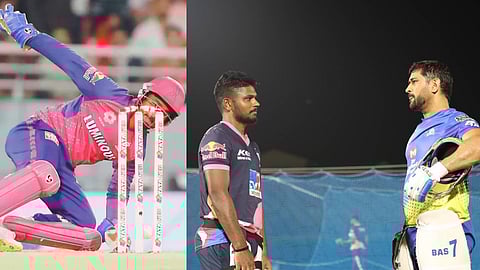 Sanju Samson effects no-look run out