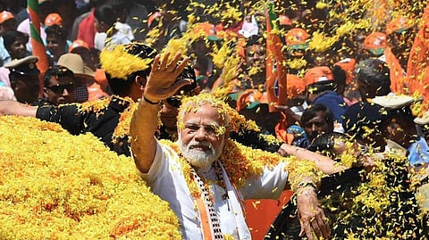 Narendra Modi road show