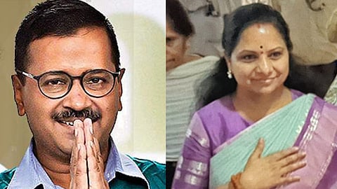 kejriwal and kavitha