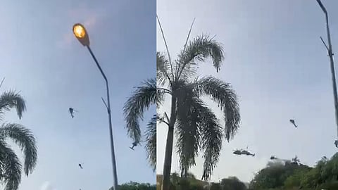 10 killed as helicopters collide during Navy parade rehearsal in Malaysia, video