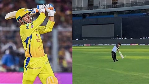 Afghanistan legend's son emulates MS Dhonis helicopter shot