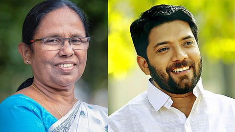 K K shylaja and shafi parambil