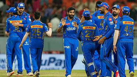 Mumbai Indians survive