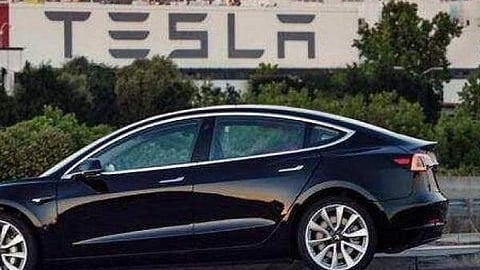 tesla electric car plant