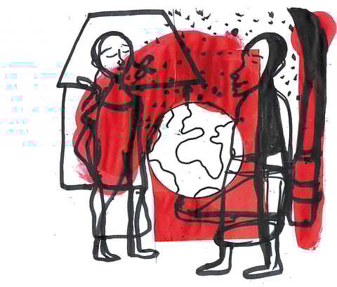 രതീഷ് കൃഷ്ണ എഴുതിയ കവിത
'ബര്ത്ത് ഡേ  പാര്ട്ടി'