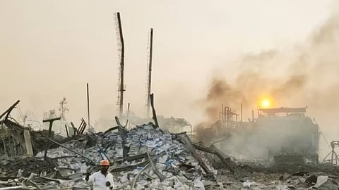 Blast After Fire At Factory In Telangana's Sangareddy, 5 Feared Dead