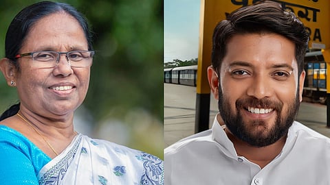 കെകെ ശൈലജ - ഷാഫി പറമ്പില്